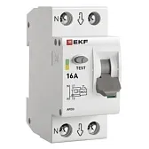 Устройство защиты от дугового пробоя EKF PROxima 16-pro 2P 16А 230 В на DIN-рейку (afdd-2-16-pro)