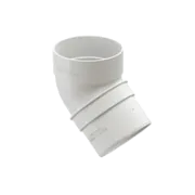 Docke STANDARD Колено 80 мм * 45° (Белый)