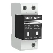 Ограничитель напряжения модульный EKF PROxima 400 В 30 кА 2P (opv-b2)
