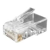 Штекер компьютерный Hyperline RJ45 8P8C CAT6 (10 шт.) (521597)