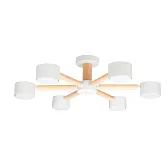 Люстра потолочная Arte Lamp Tenda GX53 72 Вт 10 кв.м (A1624PL-6WH)