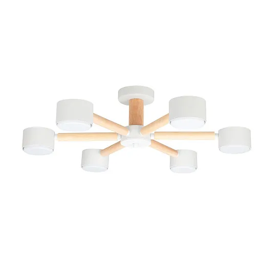 Люстра потолочная Arte Lamp Tenda GX53 72 Вт 10 кв.м (A1624PL-6WH)