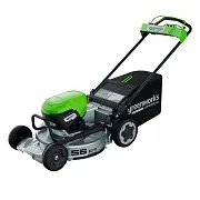 Газонокосилка аккумуляторная самоходная Greenworks LM221S 82 В 530 мм без АКБ и ЗУ (2519407)