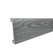 Плинтус экополимер Bello Deco XPS ПЛ 16 80х19х2000 мм северный дуб (КА-00000677)
