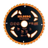 Диск пильный универсальный Hilberg Vezdehod 210х30х2,35 мм 40 зубьев (HV213) Диск пильный универсальный Hilberg Vezdehod 210х30х2,35 мм 40 зубьев (HV213)