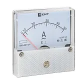 Амперметр аналоговый EKF PROxima AMA-801 80х80 мм IP20 50 А прямое подключение на 5 модулей (ama-801-50) Амперметр аналоговый EKF PROxima AMA-801 80х80 мм IP20 50 А прямое подключение на 5 модулей (ama-801-50)