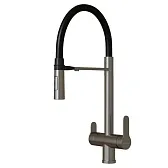 Смеситель для кухни Mixline MLSS-0401 сатин с высоким изливом с подключением к фильтру однорычажный (556013) Смеситель для кухни Mixline MLSS-0401 сатин с высоким изливом с подключением к фильтру однорычажный (556013)