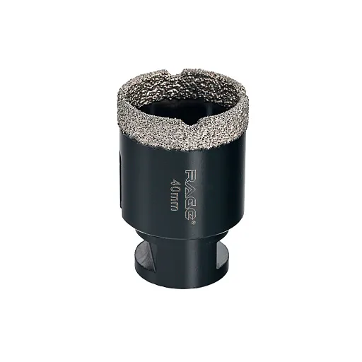 Коронка алмазная Rage по керамограниту d40 мм для УШМ (559523)