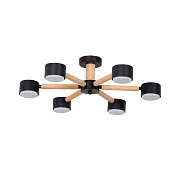 Люстра потолочная Arte Lamp Tenda GX53 72 Вт 10 кв.м (A1624PL-6BK)