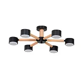 Люстра потолочная Arte Lamp Tenda GX53 72 Вт 10 кв.м (A1624PL-6BK)