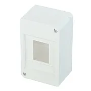 Щит распределительный навесной Legrand Mini S пластиковый IP30 140х87х48 мм 4 модуля белый (694416)