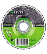 Круг зачистной по металлу Debever 125х22х6 мм (WG12560228R/30425) Круг зачистной по металлу Debever 125х22х6 мм (WG12560228R/30425)
