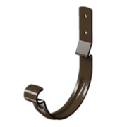 Docke STAL PREMIUM Карнизный крюк короткий D125 (Каштан 8017)
