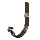 Docke STAL PREMIUM Карнизный крюк короткий D125 (Каштан 8017)