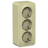 Розетка Systeme Electric Blanca накладная бежевая со шторками (BLNRA011317) Розетка Systeme Electric Blanca накладная бежевая со шторками (BLNRA011317)