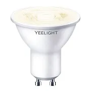 Лампа умная Yeelight Smart Home светодиодная диммируемая GU10 4,8 Вт белый 2700 К IP50 mr16 Лампа умная Yeelight Smart Home светодиодная диммируемая GU10 4,8 Вт белый 2700 К IP50 mr16