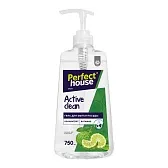 Средство Perfect House Active Clean для посуды концентрат зеленый чай и бергамот 750 мл Средство Perfect House Active Clean для посуды концентрат зеленый чай и бергамот 750 мл