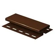 H-профиль соединительный Ю-Пласт Timberblock 3000 мм коричневый H-профиль соединительный Ю-Пласт Timberblock 3000 мм коричневый