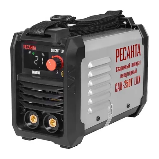 Сварочный аппарат инверторного типа Ресанта САИ-250Т LUX ММА (65/72) Сварочный аппарат инверторного типа Ресанта САИ-250Т LUX ММА (65/72)