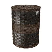 Корзина для белья WasserKraft Bever 450х420х560 мм 48,4 л коричневая (WB-240-L) Корзина для белья WasserKraft Bever 450х420х560 мм 48,4 л коричневая (WB-240-L)