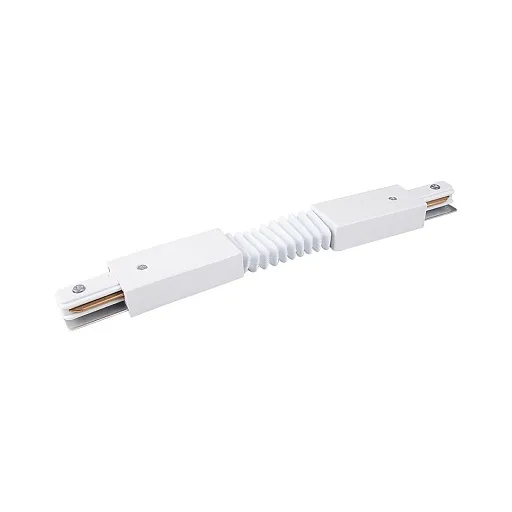 Коннектор для однофазного шинопровода гибкий Elektrostandard Track Rail WH Surface белый (a039587) Коннектор для однофазного шинопровода гибкий Elektrostandard Track Rail WH Surface белый (a039587)