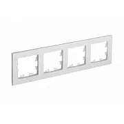 Рамка Systeme Electric AtlasDesign Nature четырехместная мрамор крем роял (ATN343104) Рамка Systeme Electric AtlasDesign Nature четырехместная мрамор крем роял (ATN343104)