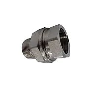 Американка прямая Tiemme 1 ВР (г) х 1 НР (ш) латунная (1500095)