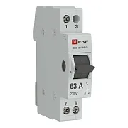 Трехпозиционный переключатель EKF PROxima ТПС-63 1Р 63А 230 В на DIN-рейку (TPS163)