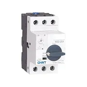 Пускатель Chint NS2-25X 3P 14А 100 кА 230 В на монтажную плату с поворотной ручкой (495186)