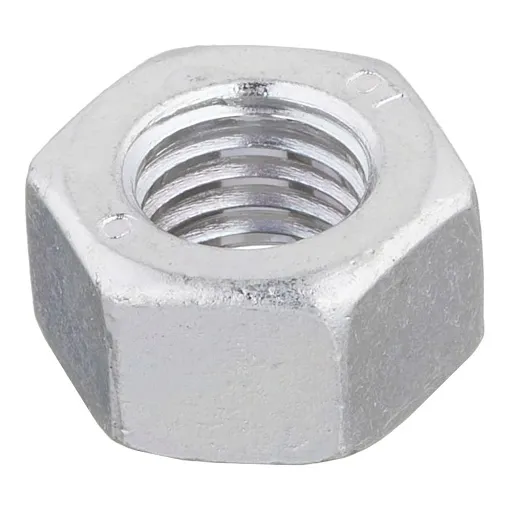 Гайка шестигранная оцинкованная М12 DIN 934 10 (100 шт.) Гайка шестигранная оцинкованная М12 DIN 934 10 (100 шт.)