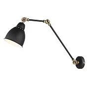 Бра Arte Lamp Braccio E27 60 Вт 220 В черное IP20 (A2055AP-1BK) Бра Arte Lamp Braccio E27 60 Вт 220 В черное IP20 (A2055AP-1BK)