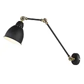 Бра Arte Lamp Braccio E27 60 Вт 220 В черное IP20 (A2055AP-1BK) Бра Arte Lamp Braccio E27 60 Вт 220 В черное IP20 (A2055AP-1BK)