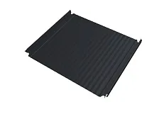 Кликфальц 0,5 мм Grand Line Double Pro Gofr с пленкой на замках графитово-серый RAL 7024 satin