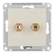 Розетка аудио Systeme Electric AtlasDesign встраиваемая бежевая (ATN000287) Розетка аудио Systeme Electric AtlasDesign встраиваемая бежевая (ATN000287)