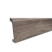 Плинтус экополимер Bello Deco XPS ПЛ 16 80х19х2000 мм осветленный дуб (КА-00001199)