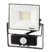 Прожектор светодиодный Ritter Profi 6500К 30 Вт IP65 с датчиком движения черный