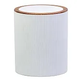 Ведро для мусора Fixsen White Boom FX-412-6 с крышкой 5 л пластик белое