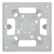 Коробка монтажная Simon 24 Harmonie одноместная накладная алюминий (2400751-033) Коробка монтажная Simon 24 Harmonie одноместная накладная алюминий (2400751-033)
