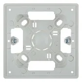 Коробка монтажная Simon 24 Harmonie одноместная накладная алюминий (2400751-033) Коробка монтажная Simon 24 Harmonie одноместная накладная алюминий (2400751-033)
