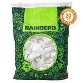 Мраморная крошка Rainberg 20-40 мм 20 кг белая Мраморная крошка Rainberg 20-40 мм 20 кг белая