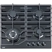Варочная панель газовая Lauf PG-620BL 4 конфорки черная