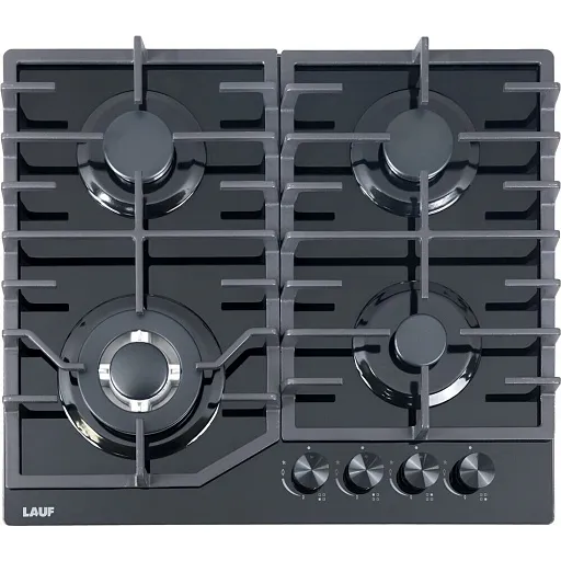 Варочная панель газовая Lauf PG-620BL 4 конфорки черная Варочная панель газовая Lauf PG-620BL 4 конфорки черная