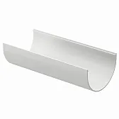 Желоб водосточный пластиковый d120 мм 3 м Docke Standard пломбир RAL 9003 Желоб водосточный пластиковый d120 мм 3 м Docke Standard пломбир RAL 9003