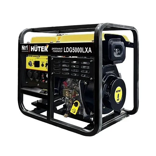 Генератор дизельный Huter LDG 5000LX 3 кВт с электростартером (64/2/7) Генератор дизельный Huter LDG 5000LX 3 кВт с электростартером (64/2/7)