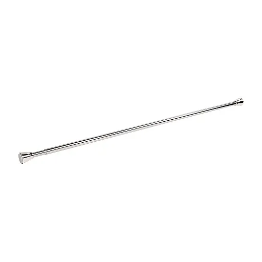 Карниз для ванной Moroshka 140-260 см телескопический прямой сталь хром (G70-32)