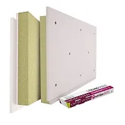 Панель звукоизоляционная AcousticGyps Basic 70х600х1200 мм с комплектом крепежа Панель звукоизоляционная AcousticGyps Basic 70х600х1200 мм с комплектом крепежа