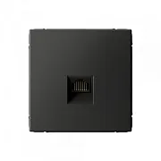 Розетка компьютерная Systeme Electric ArtGallery встраиваемая базальт RJ45 (SE GAL001486) Розетка компьютерная Systeme Electric ArtGallery встраиваемая базальт RJ45 (SE GAL001486)