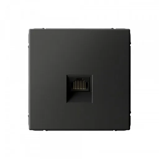 Розетка компьютерная Systeme Electric ArtGallery встраиваемая базальт RJ45 (SE GAL001486) Розетка компьютерная Systeme Electric ArtGallery встраиваемая базальт RJ45 (SE GAL001486)