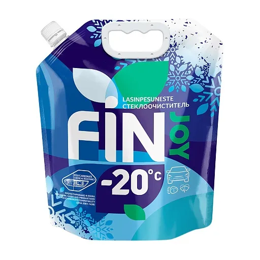 Стеклоомыватель Fin Joy Indigo Orbit зимний -20 °С 3,5 л Стеклоомыватель Fin Joy Indigo Orbit зимний -20 °С 3,5 л