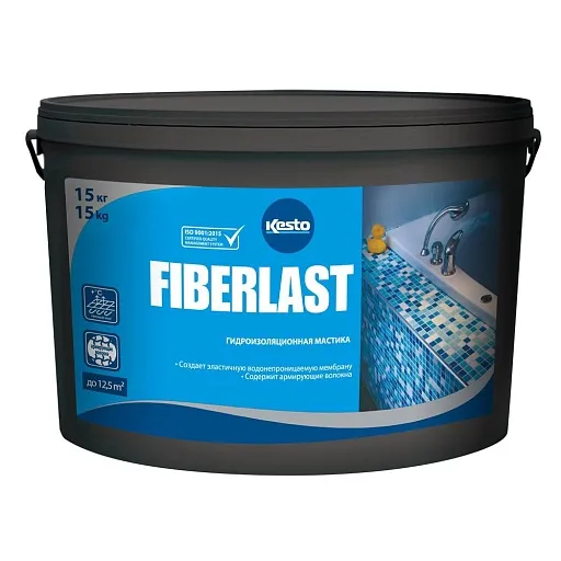 Гидроизоляция акриловая Kesto Fiberlast 15 кг Гидроизоляция акриловая Kesto Fiberlast 15 кг